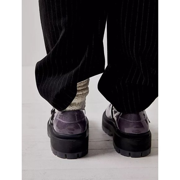 FREE PEOPLE Mackenzie MJ Loafers / Frosted Fig - Picture 12 of 14